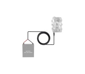 Evolveo - StrongVision kábel na pripojenie externého napájacieho zdroja CAM-PWRC