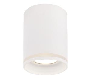 Prezent  - Bodové svietidlo SAUL 1xGU10/50W/230V pr. 7 cm biela