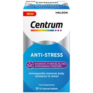 CENTRUM Anti-Stress ashwagandha a magnézium 30 tabliet