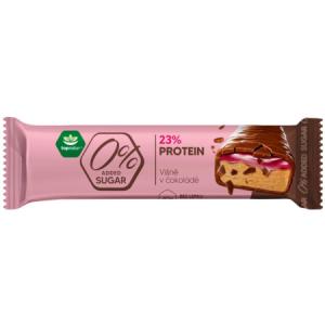 TOPNATUR Proteínová tyčinka višne v čokoláde 40 g