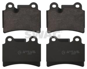 SWAG Sada brzdových platničiek kotúčovej brzdy 30 91 6671