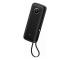 Powerbank 20 000 mAh 1xUSB-A + 2xUSB-C s USB káblom 1 m čierna PMPB2070