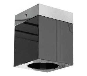 Open Design OR81046 - Bodové svietidlo CUBO 1xG9/8W/230V čierna/lesklý chróm OR81046