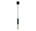 Open Design OR80827 - Luster na lanku SLIMI 1xG9/3,5W/230V čierna/ružové zlato OR80827