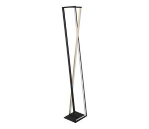 Trio - stmievateľná LED stojacia lampa EDGE LED/26W/230V 2300/3000/4000K čierna 426810132