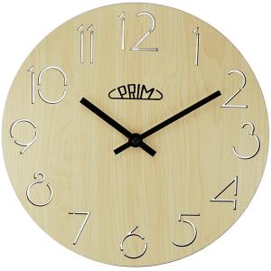 Nástenne hodiny PRIM Natural - B 3942.51, 28cm