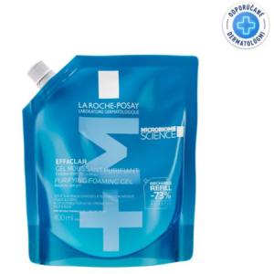 LA ROCHE-POSAY Effaclar refill čistiaci penivý gél na mastnú pleť náhradná náplň 400 ml