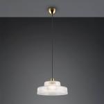 Závesné svietidlo Abella, číre, Ø 35 cm, sklo, E27