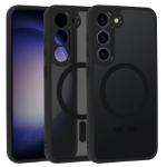 Puzdro Magsafe Matte Clear Samsung Galaxy S23 5G - čierne