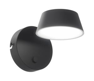 Open Design OR86522 - LED nástenné svietidlo TIMO LED/6W/230V 3000/4500/6500K čierna OR86522