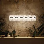 Slamp LED závesné svietidlo La Lollo, biela, 140 cm