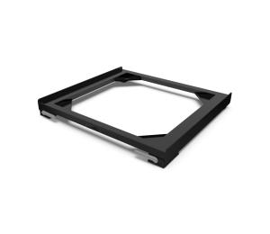 Meliconi 656168-Antivibračná podložka pod práčku s vysúvacími kolieskami 47 cm čierna 656168