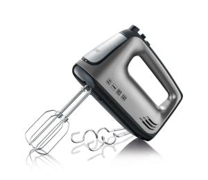 Severin HM 3832 - Ručný šľahač 400 W/230 V nerez/čierna HM 3832