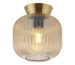 Schöner Wohnen 13574-27 - stropné svietidlo NAMI, 1×E27/25 W/230 V, priemer 20 cm, zlatá/béžová 13574-27