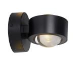 Schöner Wohnen 19331-18 - LED nástenné svietidlo CHIA 2xLED/2W/230V čierne 19331-18