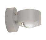 Schöner Wohnen 19331-39 - LED nástenné svietidlo CHIA 2xLED/2W/230V sivá 19331-39