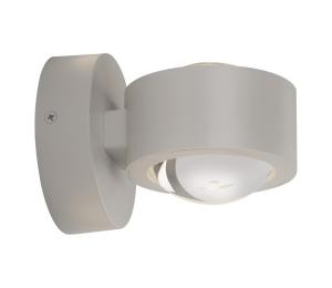 Schöner Wohnen 19331-39 - LED nástenné svietidlo CHIA 2xLED/2W/230V sivá 19331-39