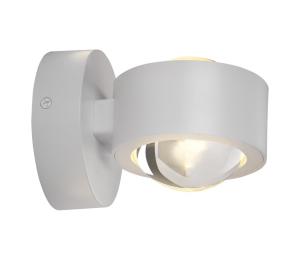 Schöner Wohnen 19331-16 - LED nástenné svietidlo CHIA 2×LED/2 W/230 V biela 19331-16