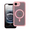 Case for Samsung A17 Full Matte Mag Cover compatible with MagSafe light pink