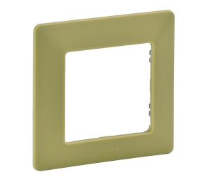 Legrand 754081 - Rámček pre vypínače VALENA LIFE 1P zelený 754081