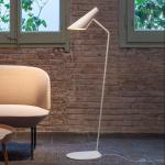 Vibia I.Cono 0712 Dizajnová stojacia lampa, biela