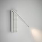 Bover LED nástenné svetlo Arid A/02 biele, hliník, 2 700 K