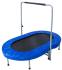 Trampolína ovál s držadlom SPARTAN Double Action