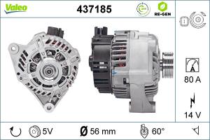 VALEO Alternátor 437185
