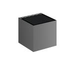 Viking - LED stmievateľné solárne nástenné svietidlo LED/1W/3,7V IP54 4000K 2000 mAh VSR32