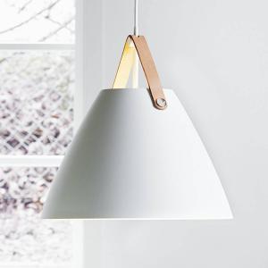 LED závesné svietidlo Strap 36, biele