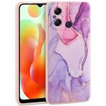 Puzdro Tech-Protect Xiaomi Redmi 12C/11A, Mramor - fialové