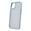 Puzdro Satin matné iPhone 15 Plus 6,7 - modré
