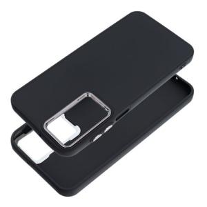 Puzdro Frame Samsung Galaxy S25 FE - čierne