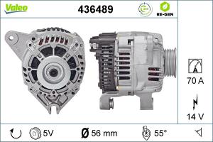 VALEO Alternátor 436489