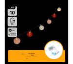 B.V.  - LED  reťaz 10xLED/3xAA 2m teplá biela B103033WT