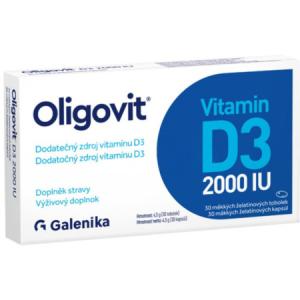 OLIGOVIT Vitamín D3 2000 IU 30 ks