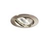 Ideal Lux - Podhľadové svietidlo SWING 1xGU10/28W/230V pr. 8,2 cm matný chróm 083148
