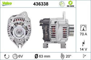 VALEO Alternátor 436338