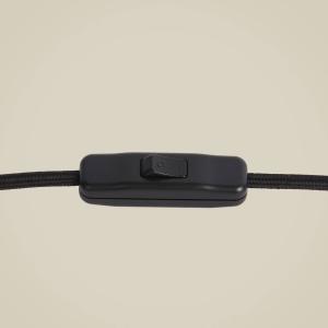 GOOD & MOJO stolová lampa Java, čierna, bambus, 47 cm, GU10