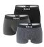 BOSS - boxerky 3PACK eco friendly organic cotton BOSS ONE modern micro dot design