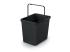 Odpadkový kôš SYSTEMA BASIC čierny 23l