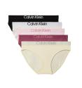 CALVIN KLEIN - nohavičky 5PACK Extra Soft cotton stretch pastel tones
