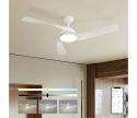 ZE - LED stropný látor AERYS LED/24W/230V Wi-Fi Tuya biely + diaľkový ovládač ZEV041