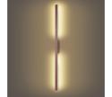Brilagi - LED vonkajšie nástenné svietidlo LUNA LED/30W/230V 3000K IP65 150 cm hnedé CRI 90 BRI823