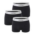 Calvin Klein - boxerky 3PACK Icon cotton stretch black accent