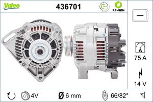 VALEO Alternátor 436701