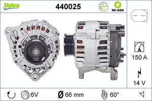 VALEO Alternátor 440025