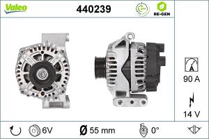 VALEO Alternátor 440239