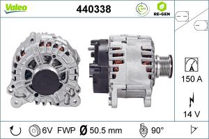VALEO Alternátor 440338