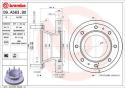 BREMBO Brzdový kotúč 09A56390